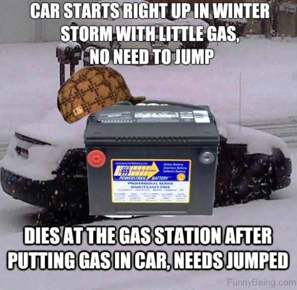 Car Starts Right Up In Winter