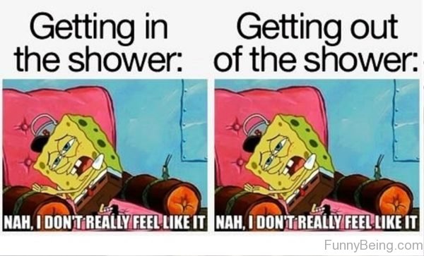 Getting In The Shower