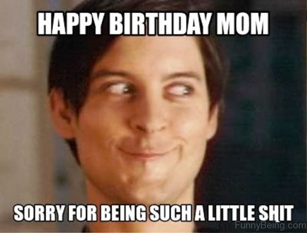 Happy Birthday Mom Sorry For Being