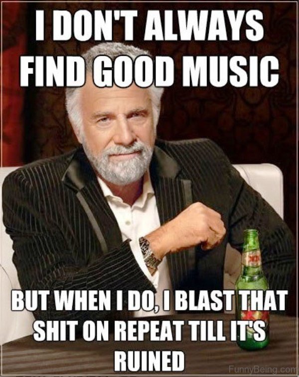 I Dont Always Find Good Msic