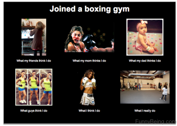 Joined A Boxing Gym