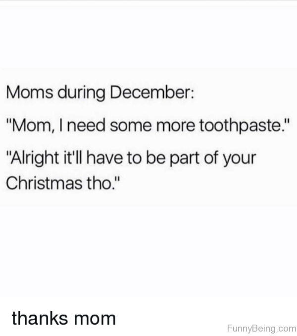 Moms During December