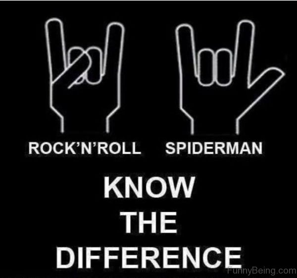 Rock N Roll Vs Spiderman