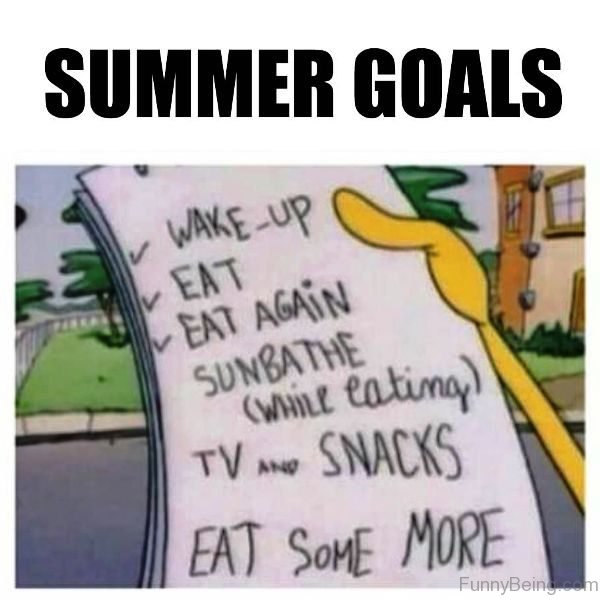 Summer Goals