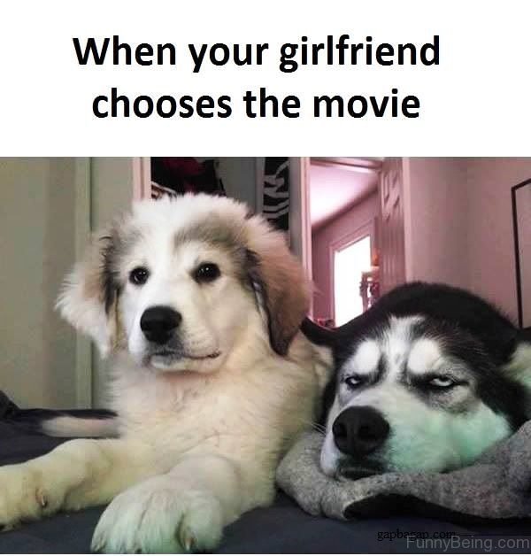 When Your Girlfriend Chooses The Movie