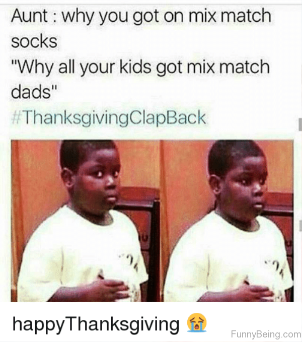 Why You Got On Mix Match Socks