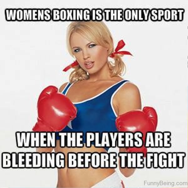 Womens Boxing Is The Only Sport