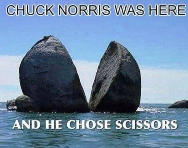 Chuck Norris Was Here