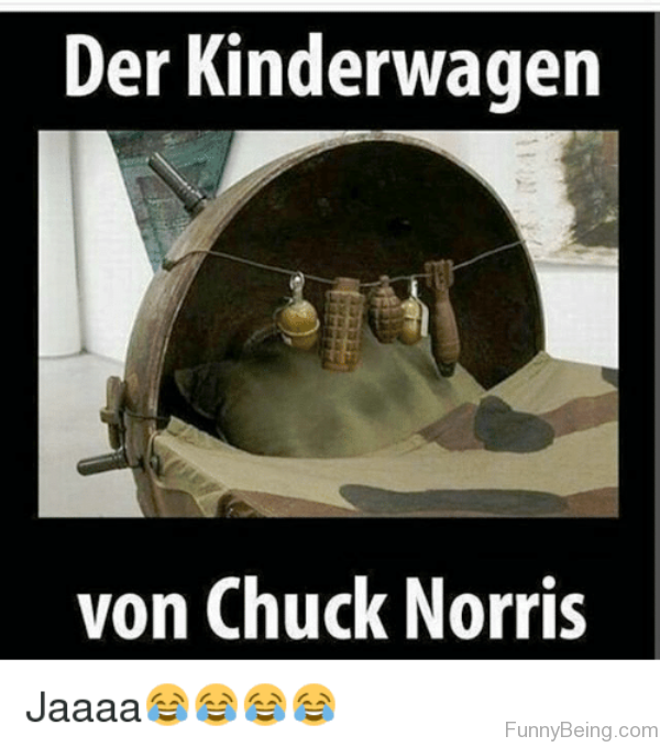 Der Kinderwagen Von Chuck Norris