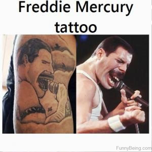 Freddie Mercury Tattoo