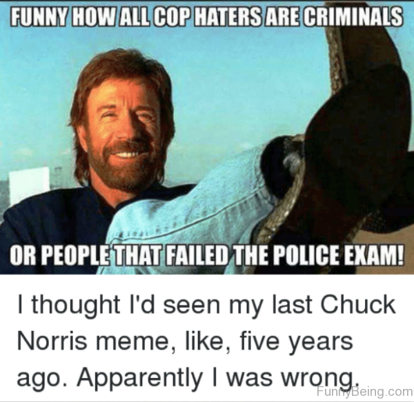 Funny How All Cop Haters Are Criminals