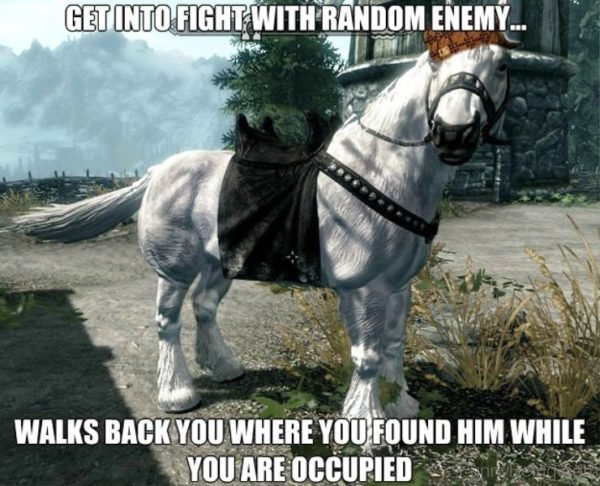 Get Into Fight With Random Enemy