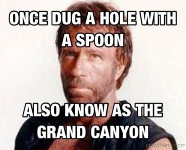 Once Dug A Hole With A Spoon