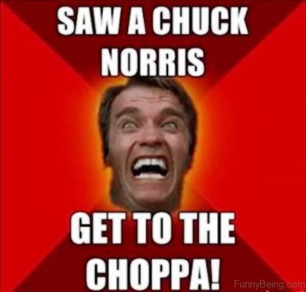 Saw A Chuck Norris