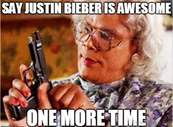 Say Justin Bieber Is Awesome