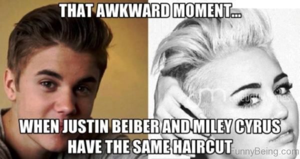 That Awkward Moment When Justin Bieber