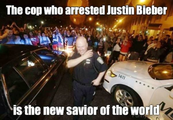 The Cop Who Arrested Justin Bieber