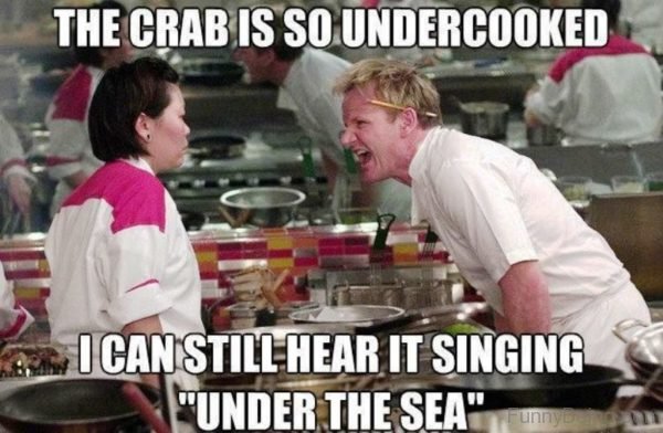The Crab Is So Undercooked