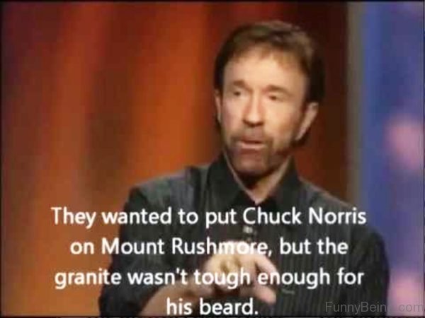 They Wanted To Put Chuck Norris