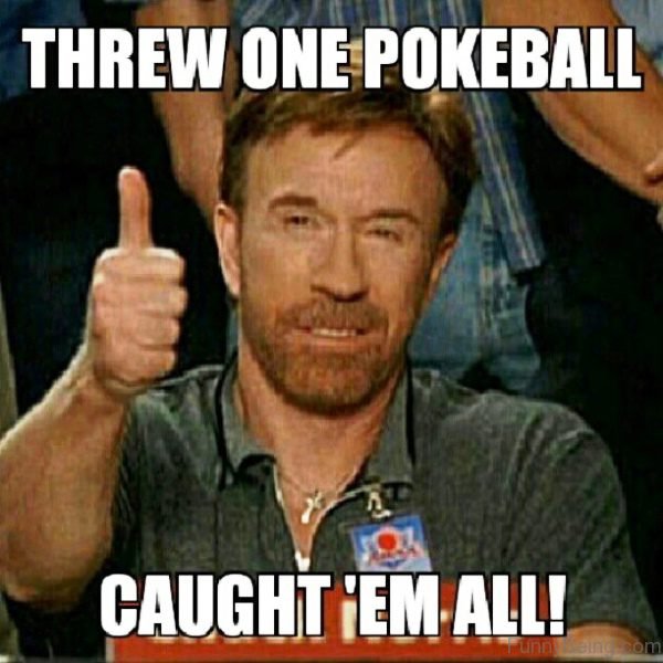 Threw One Pokeball