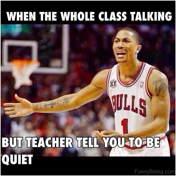 When The Whole Class Talking
