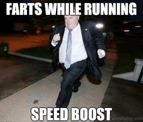 Farts While Running