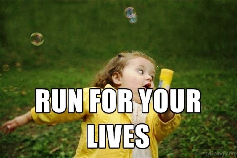 98 Superb Running Memes Pictures.