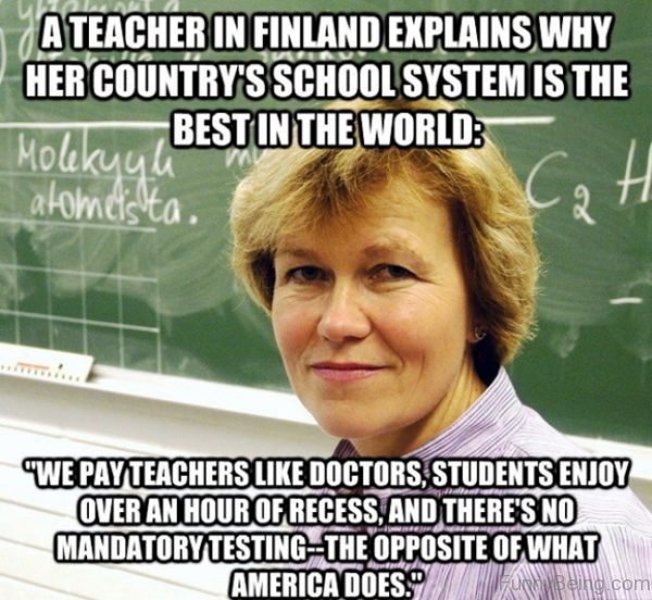 A Teacher In Finland Explains Why