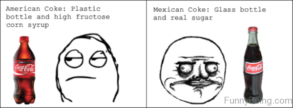 American Vs Mexican Coke