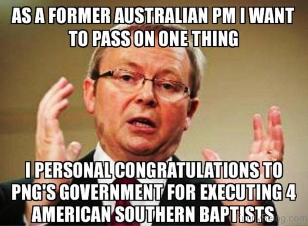 As A Former Australian PM