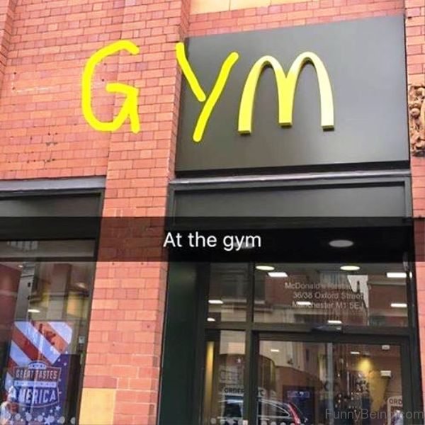 At The Gym