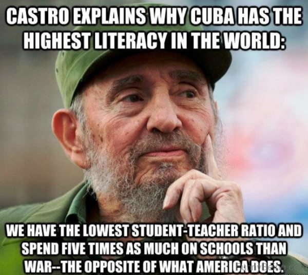 Castro Explains Why Cuba