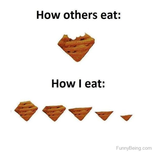 How Others Vs I Eat
