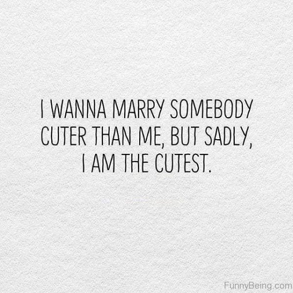 I Want Marry Somebody