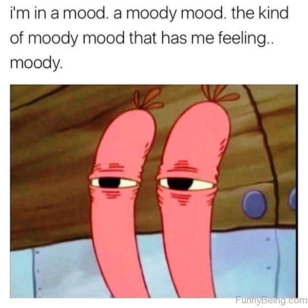 Im In A Mood A Moody Mood
