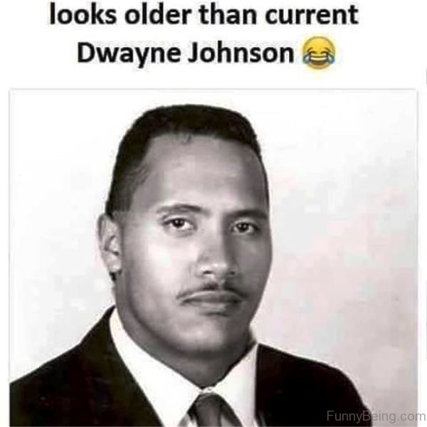 Looks Older Than Current Dwayne Johnson