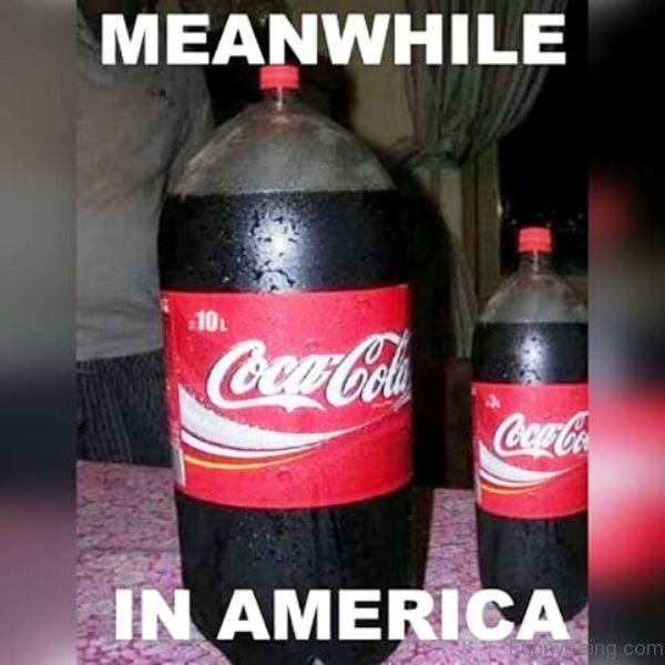 Meanwhile In America Coca Cola