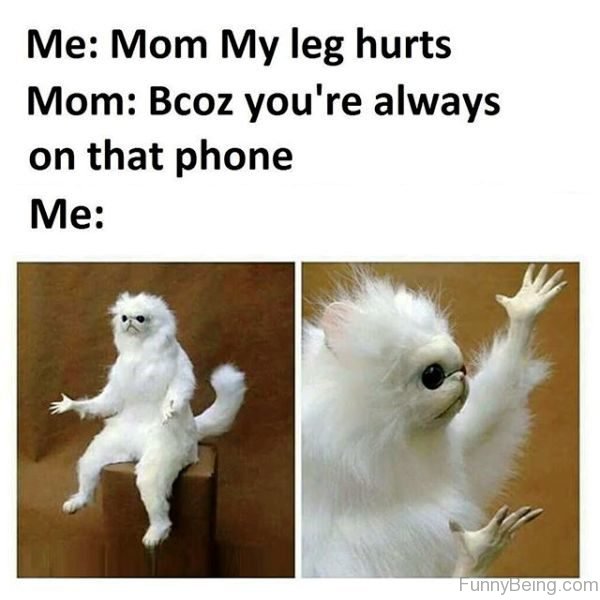 Mom My Leg Hurts