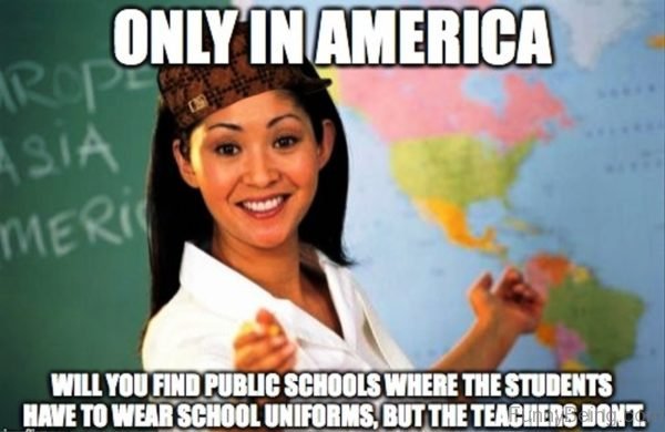Only In America Will You Find Public Schools