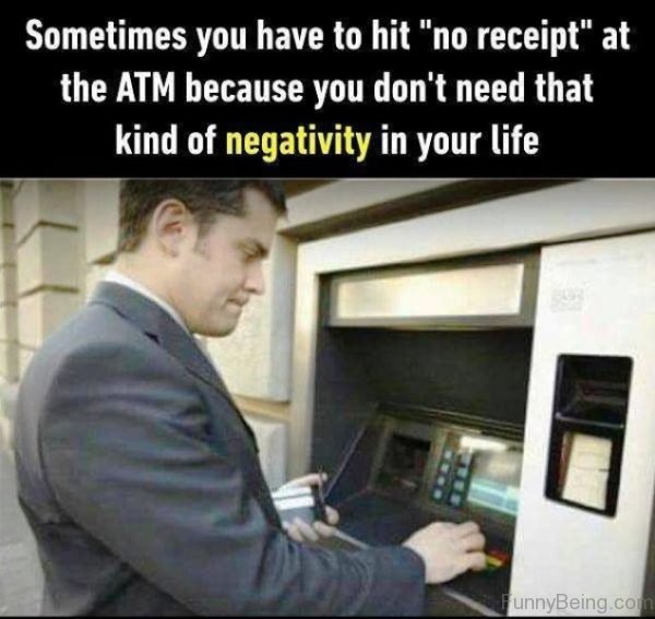 Sometimes You Have To Hit At The ATM