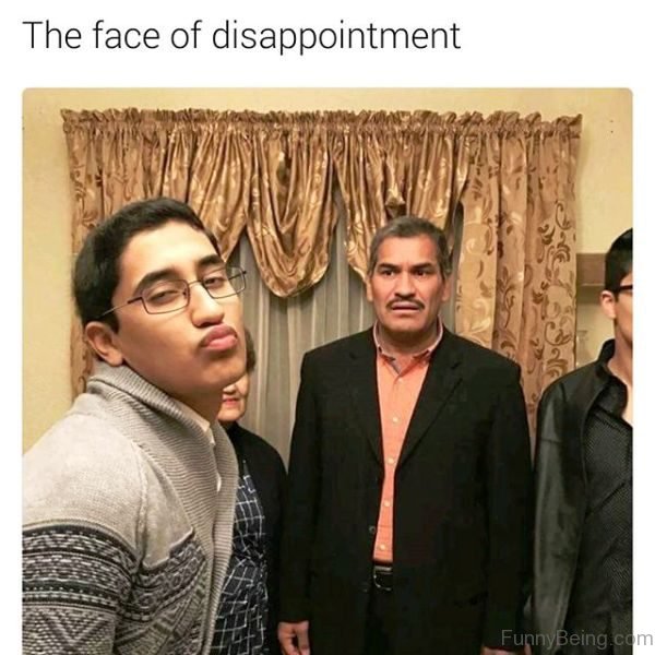The Face Of Disappointment