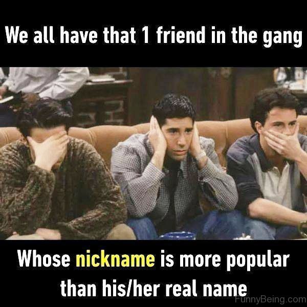 We All Have That 1 Friend In The Gang