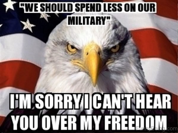 We Should Spend Less On Our Military