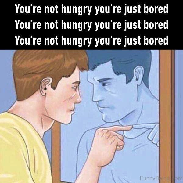 You re Not Hungry You re Just Bored