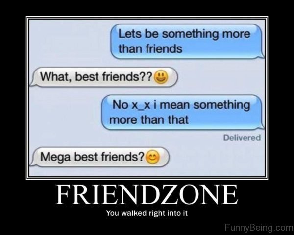 Friendzone You Walked Right Into It