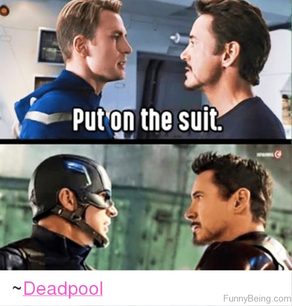 Put OnThe Suit