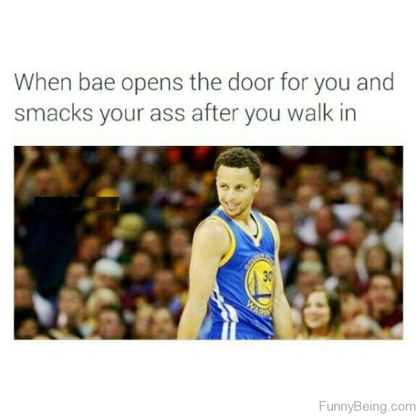 When Bae Opens The Door For You