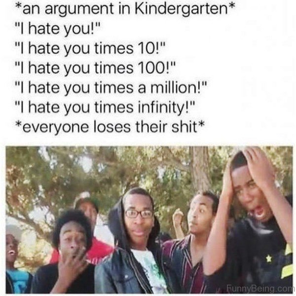 An Argument In Kindergarten