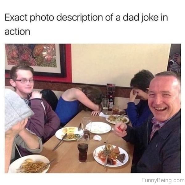 Exact Photo Description Of A Dad Joke