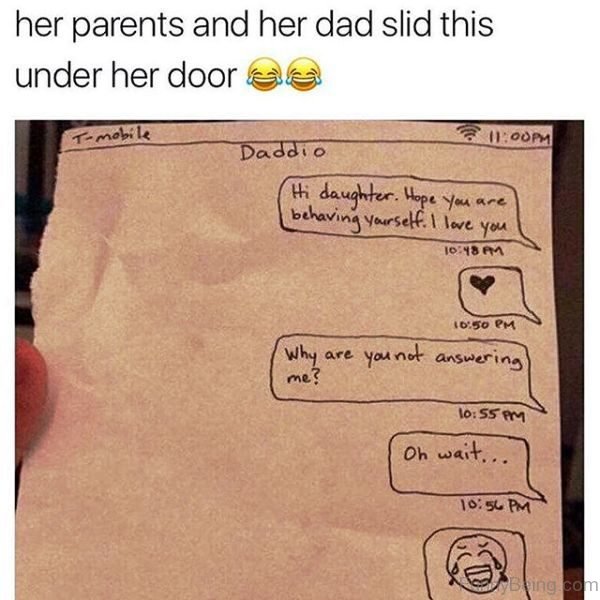 Her Paresnts And Her Dad Slid